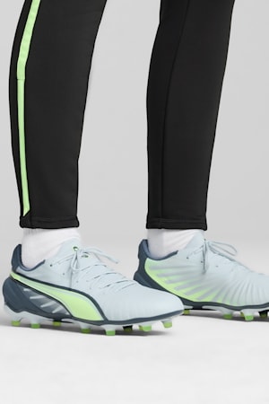 KING MATCH FG/AG Football Boots, Frosted Dew-Fizzy Apple-Gray Skies, extralarge-GBR