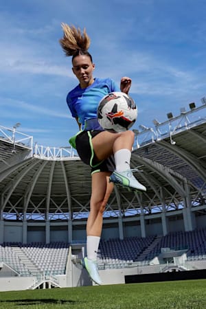 KING ULTIMATE FG/AG Football Boots Women, Frosted Dew-Fizzy Apple-Gray Skies, extralarge-GBR