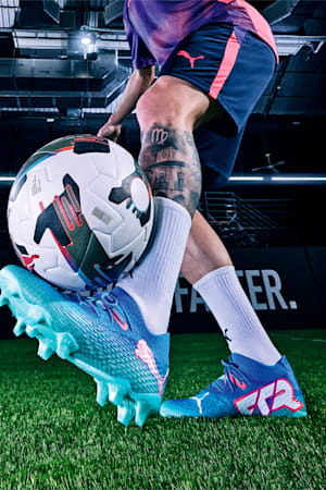 FUTURE 7 ULTIMATE FG/AG Football Boots, Bluemazing-PUMA White-Electric Peppermint, extralarge-GBR