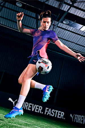 FUTURE 7 ULTIMATE FG/AG Football Boots Women, Bluemazing-PUMA White-Electric Peppermint, extralarge-GBR