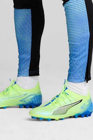 ULTRA 5 ULTIMATE MG Football Boots, Fizzy Apple-PUMA White-Bluemazing, extralarge-GBR