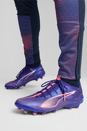 ULTRA 5 ULTIMATE AG Football Boots, Lapis Lazuli-PUMA White-Sunset Glow, extralarge-GBR