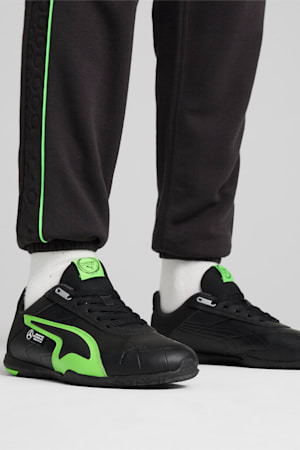 Mercedes-AMG Petronas F1® Tune Cat Sneakers Unisex, PUMA Black-Fizzy Green, extralarge-GBR