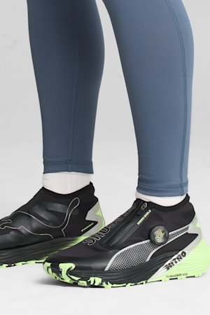 Voyage NITRO™ 3 Disc Trail Running Shoes Women, PUMA Black-Fizzy Apple-PUMA Silver, extralarge-GBR