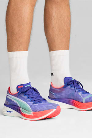 Deviate NITRO™ Elite 3 Running Shoes Men, Lapis Lazuli-Sunset Glow-Electric Peppermint, extralarge-GBR