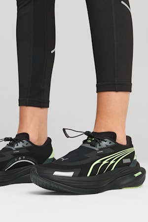 Deviate NITRO™ 3 WTR+ Running Shoes Women, Galactic Gray-PUMA Black-Fizzy Apple, extralarge-GBR