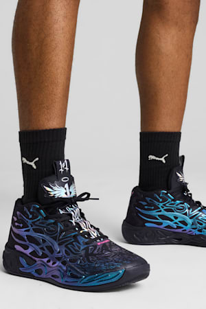 MB.04 Reflections Basketball Shoes Unisex, PUMA Black-Ravish, extralarge-GBR