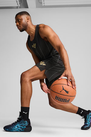MB.04 Reflections Basketball Shoes Unisex, PUMA Black-Ravish, extralarge-GBR