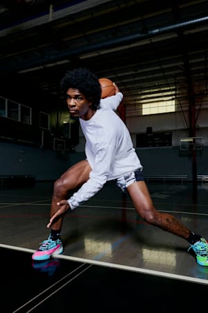 Scoot Zeros II 2K Basketball Shoes Unisex, Bright Aqua-Feather Gray, extralarge-GBR