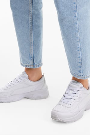 Cilia Mode Women's Trainers, Puma White-Puma Silver, extralarge-GBR