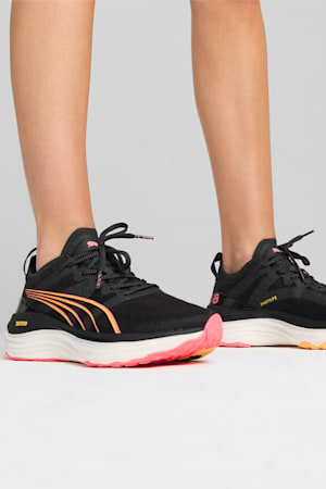 ForeverRun NITRO™ Women's Running Shoes, PUMA Black-Sunset Glow-Sun Stream, extralarge-GBR