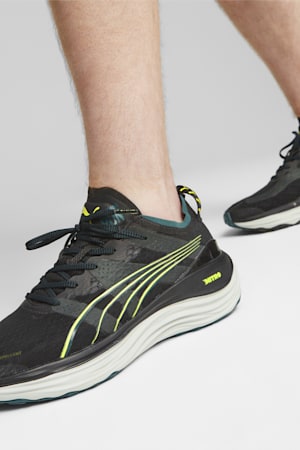 ForeverRun NITRO™ WTR Men's Running Shoes, PUMA Black-Malachite-Yellow Burst, extralarge-GBR