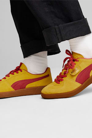 Palermo Sneakers Unisex, Pelé Yellow-Club Red, extralarge-GBR