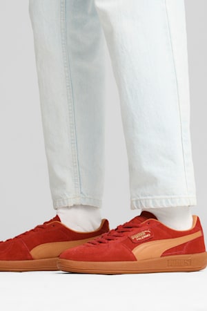 Palermo Sneakers Unisex, Mars Red-Caramel Latte-Gum, extralarge-GBR