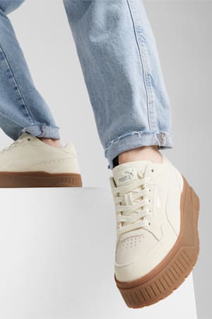 Karmen II Idol Suede Sneakers Women, Frosted Ivory-Frosted Ivory, extralarge-GBR