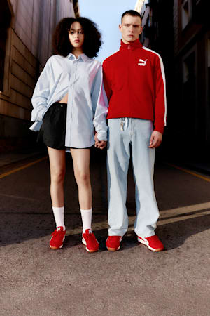 Easy Rider Vintage Sneakers Unisex, PUMA Red-PUMA White, extralarge-GBR