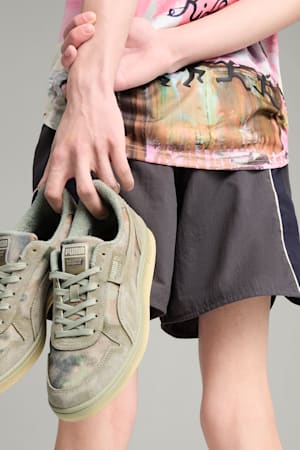 PUMA x KIDSUPER Indoor Distressed Sneakers Unisex, Lux Army, extralarge-GBR