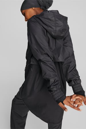 Modest Activewear Training Rain Jacket Women, Puma Black, extralarge-GBR