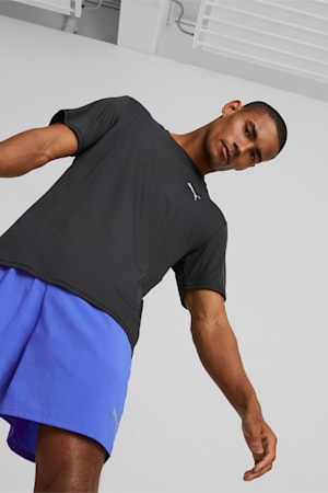 RUN FAVOURITE Short Sleeve Running Tee Men, PUMA Black, extralarge-GBR