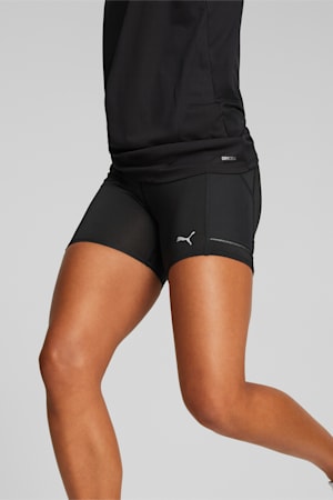RUN FAVOURITE Tight Running Shorts Women, PUMA Black, extralarge-GBR