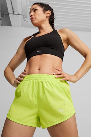 RUN FAVOURITE Velocity 3'' Running Shorts Women, Lime Pow, extralarge-GBR