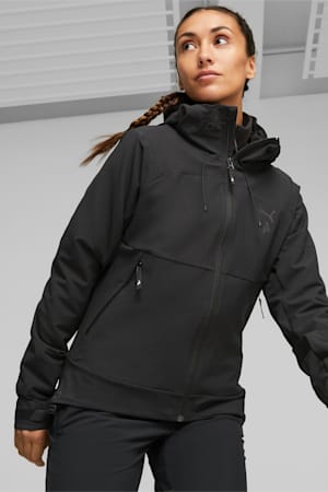 SEASONS Softshell Women's Running Jacket, PUMA Black, extralarge-GBR