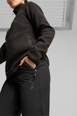 SEASONS Women's Softshell Running Pants, PUMA Black, extralarge-GBR