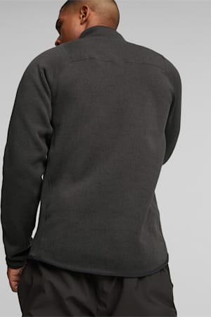 SEASONS Men's Half-zip Sweater, Dark Gray Heather, extralarge-GBR