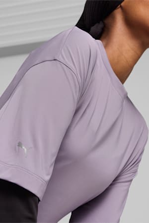 Modest Women's Oversized Training Tee, Pale Plum, extralarge-GBR