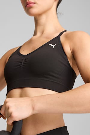 MOVE SHAPELUXE SEAMLESS BRA, PUMA Black-Vapor cat, extralarge-GBR