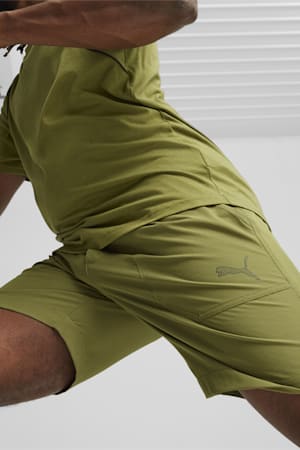 M Concept 8” Men's Training Woven Shorts, Olive Green, extralarge-GBR