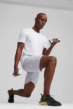 M Concept 8” Men's Training Woven Shorts, Gray Fog, extralarge-GBR