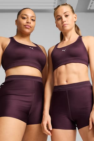 Women's Running 4KEEPS BRA, Midnight Plum, extralarge-GBR