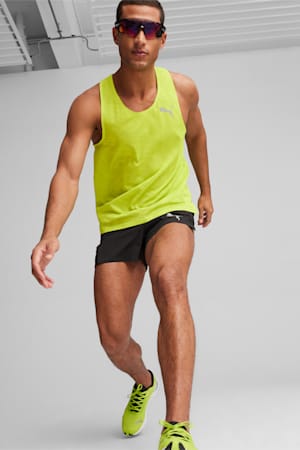 RUN ULTRASPUN Men's Running Singlet, Lime Pow, extralarge-GBR