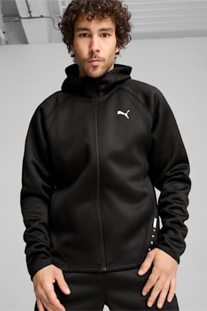 CLOUDSPUN Tech LBL Jacket Men, PUMA Black, extralarge-GBR