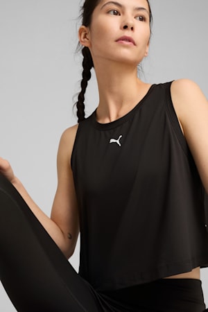 CLOUDSPUN Tank Women, PUMA Black-PUMA White, extralarge-GBR