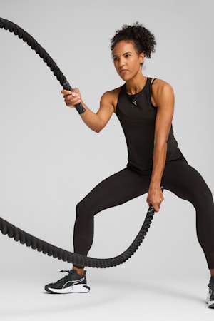 CLOUDSPUN Racerback Tank Women, PUMA Black-PUMA White, extralarge-GBR
