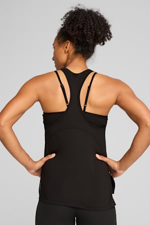 CLOUDSPUN Racerback Tank Women, PUMA Black-PUMA White, extralarge-GBR
