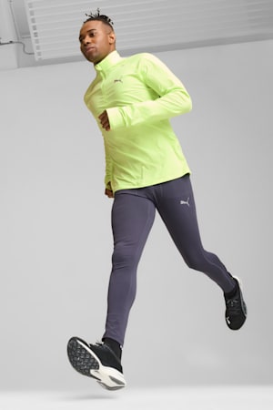 PUMA RUN CLOUDSPUN Quarter-Zip Top Men, Fizzy Apple, extralarge-GBR