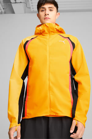 PUMA RUN Rain Jacket Men, Sun Stream, extralarge-GBR