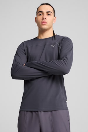 SEASONS Long Sleeve Tee Men, Galactic Gray, extralarge-GBR