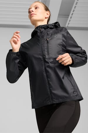 SEASONS Running Jacket Women, PUMA Black, extralarge-GBR