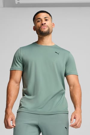 TAD ESSENTIALS Solid Cat Tee Men, Green Moon, extralarge-GBR