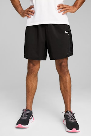TAD TECH Fabric Mix Shorts Men, PUMA Black, extralarge-GBR