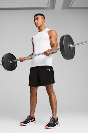 TAD TECH Fabric Mix Shorts Men, PUMA Black, extralarge-GBR