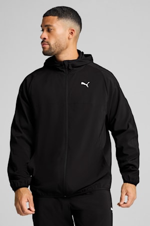 TAD TECH Woven Full Zip Men, PUMA Black, extralarge-GBR