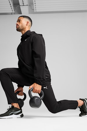 TAD TECH Woven Full Zip Men, PUMA Black, extralarge-GBR