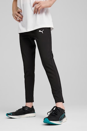 Train All Day Essentials High-Waist 7/8 Tights Youth, Puma Black, extralarge-GBR