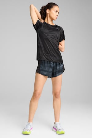 VELOCITY All-Over-Print Running Tee Women, PUMA Black, extralarge-GBR