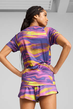 VELOCITY All-Over-Print Running Tee Women, Wild Berry, extralarge-GBR